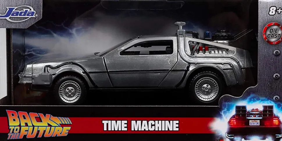 Back to the Future - DeLorean Time Machine Hollywood Rides 1/32 Scale Die-Cast Vehicle Replica