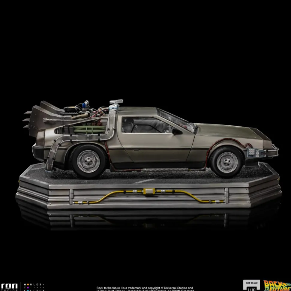 Back To The Future - DeLorean Time Machine 1/10th Scale Statue