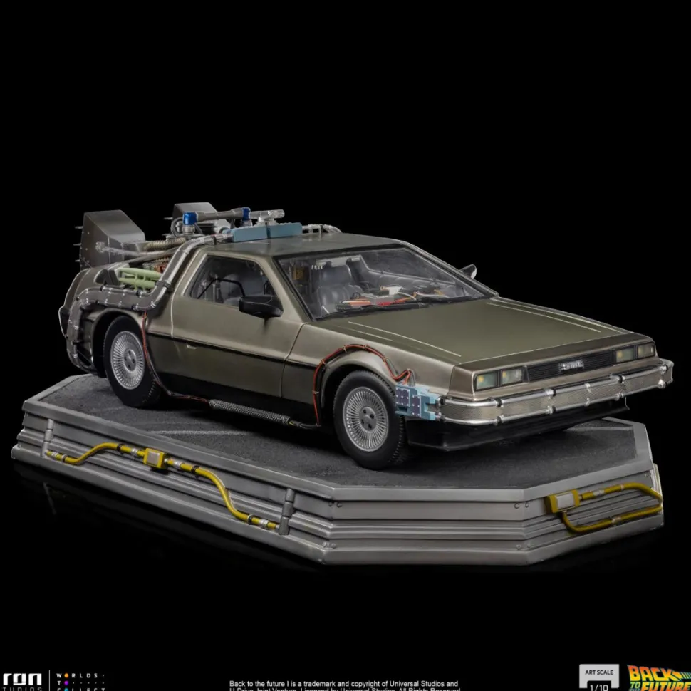 Back To The Future - DeLorean Time Machine 1/10th Scale Statue