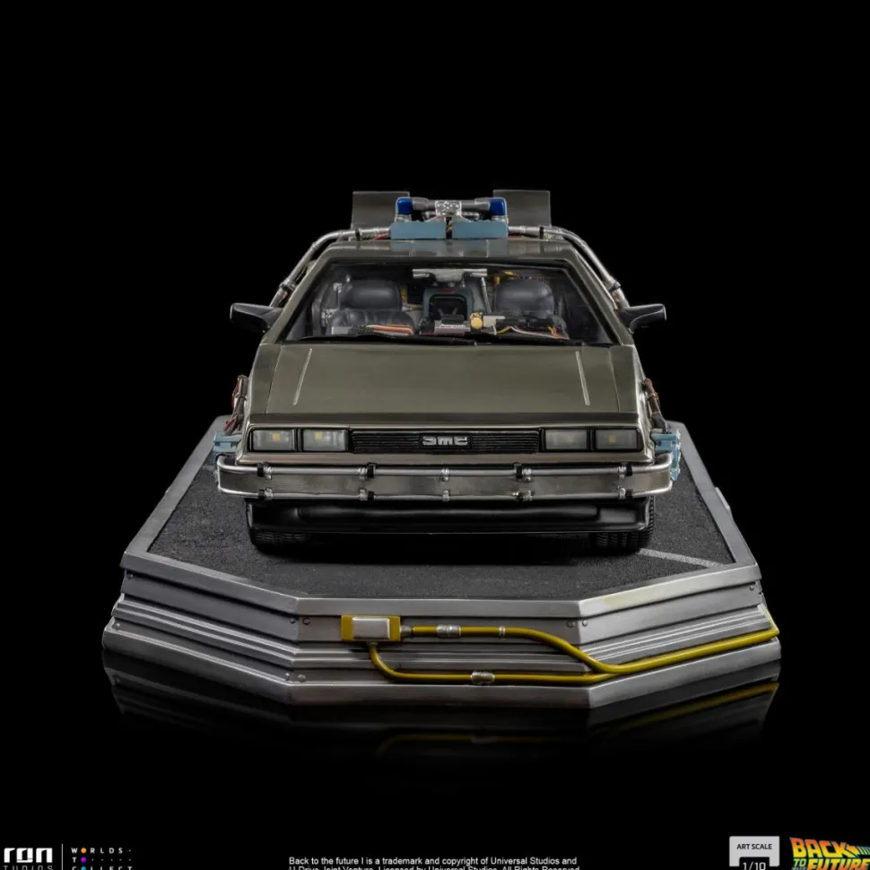 Back To The Future - DeLorean Time Machine 1/10th Scale Statue