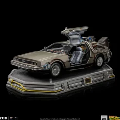 Back To The Future - DeLorean Time Machine 1/10th Scale Statue