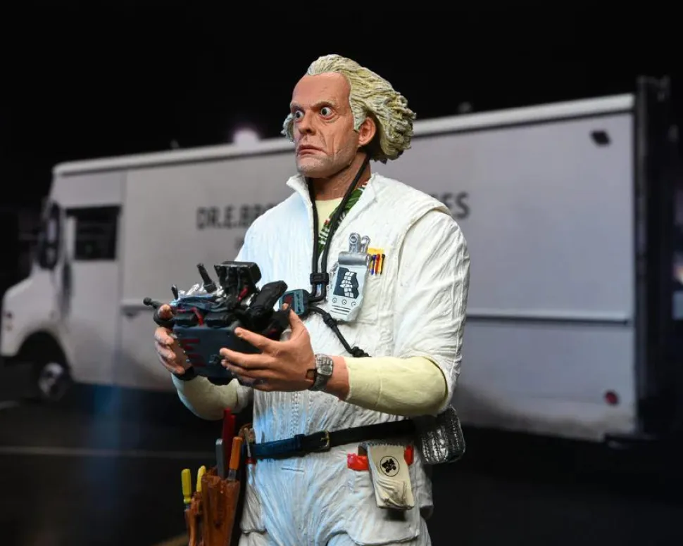 Back to the Future - Doc Brown (Hazmat Suit) Ultimate 7" Scale Action Figure
