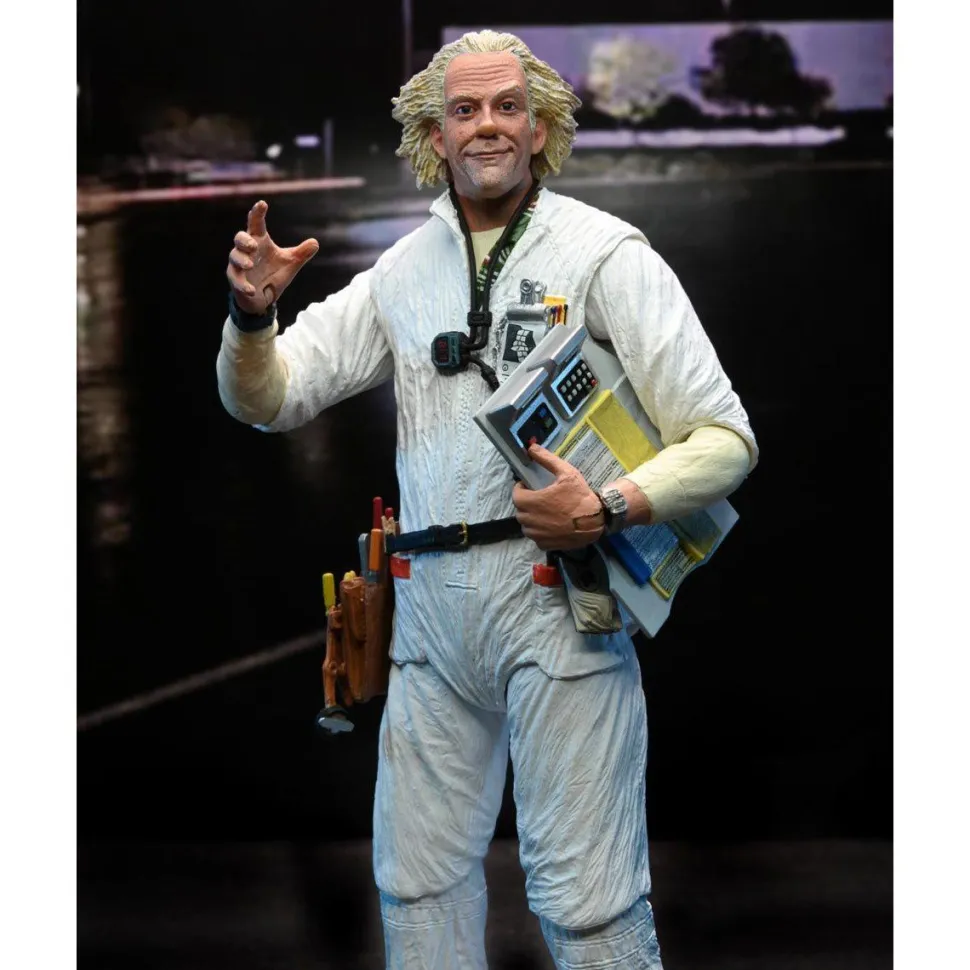 Back to the Future - Doc Brown (Hazmat Suit) Ultimate 7" Scale Action Figure