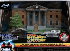Back to the Future - Hill Valley Courthouse Nano Scene 1.65" Scale Die-Cast Vehicle Diorama Playset