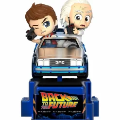 Back to the Future - Marty McFly & Doc Brown CosRider Hot Toys Figure