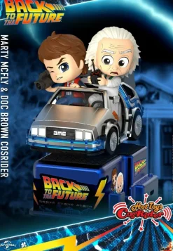 Back to the Future - Marty McFly & Doc Brown CosRider Hot Toys Figure