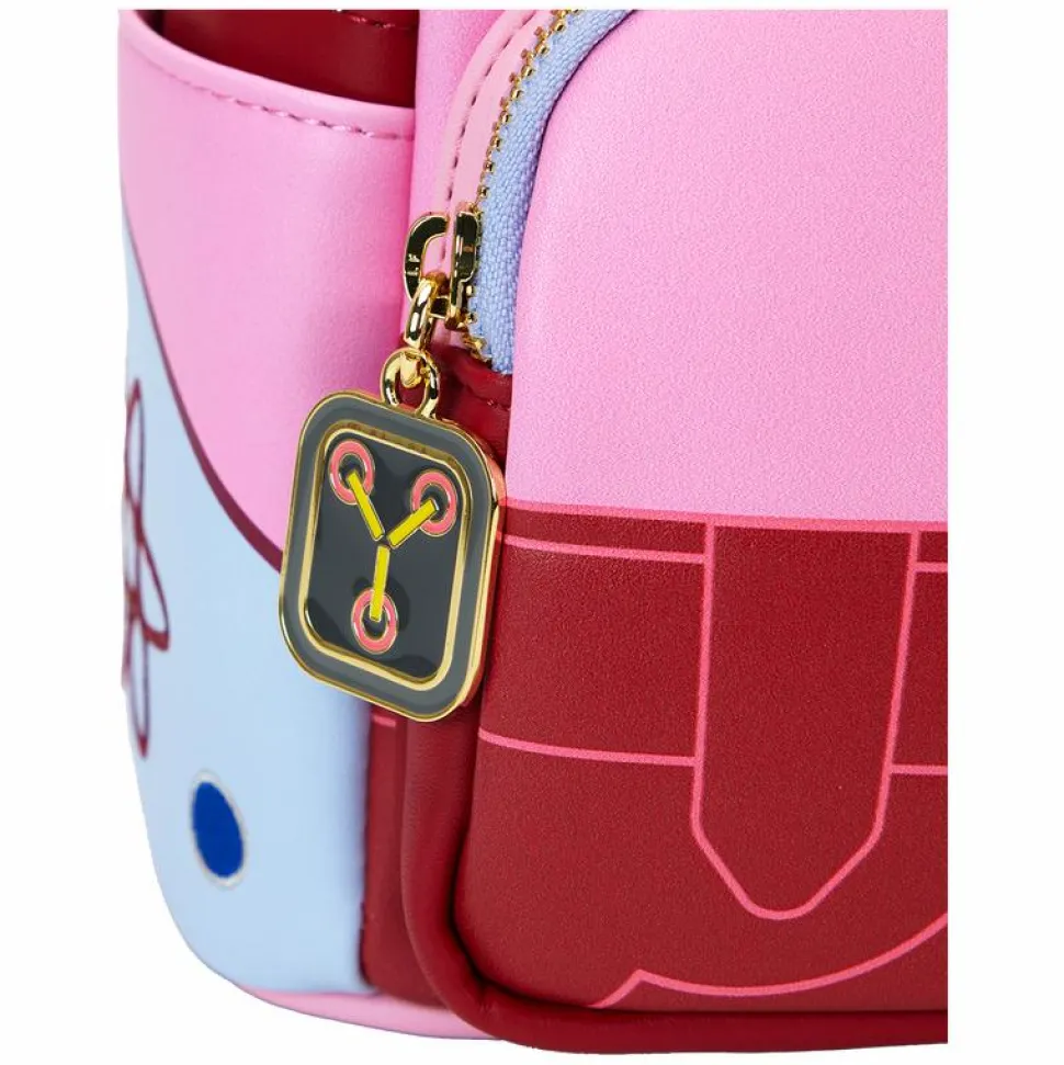 Back to the Future - 40th Anniversary Marty McFly Western Cosplay 10" Faux Leather Mini Backpack