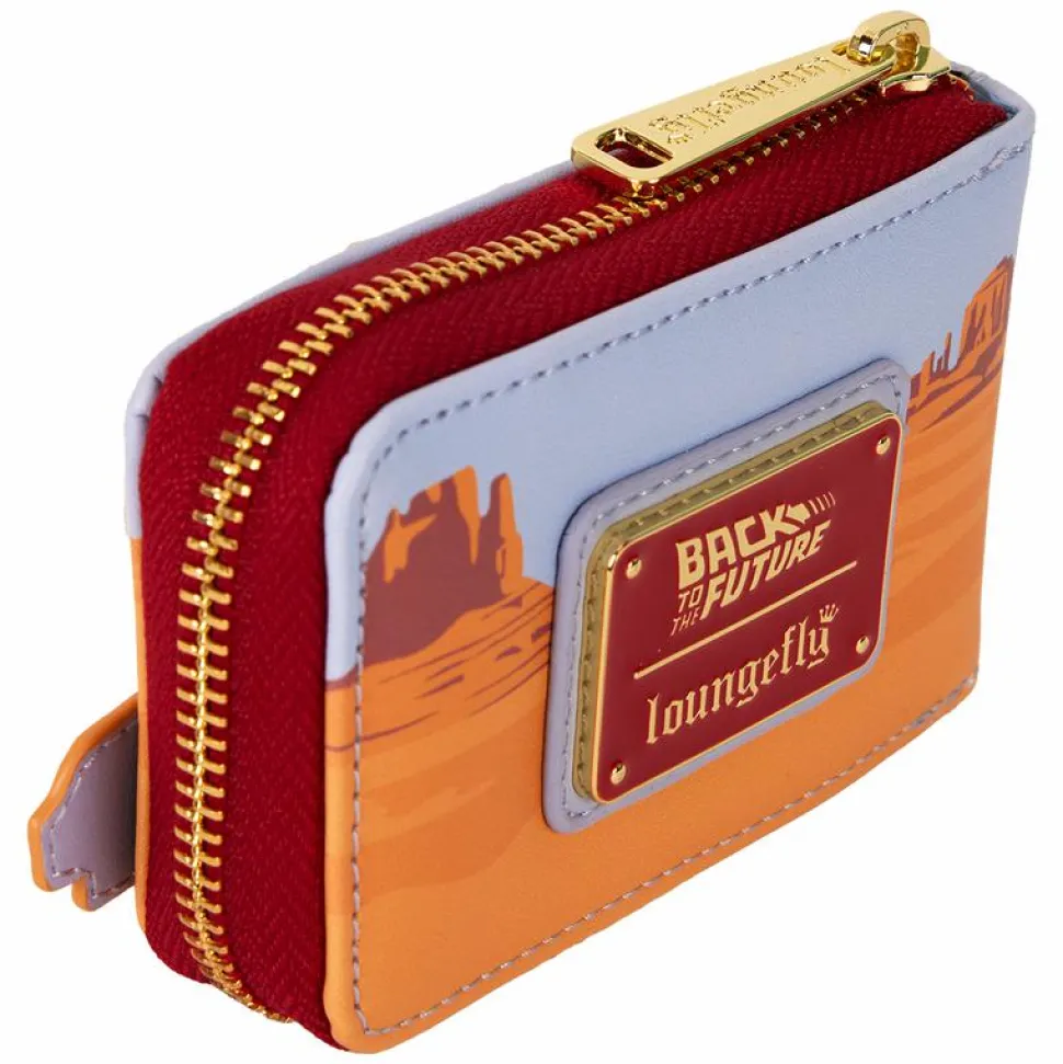 Back to the Future - 40th Anniversary DeLorean 3" Faux Leather Accordion Wallet