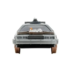 Back to the Future III - DeLorean Time Machine (Train Wheel Version) Hollywood Rides 1/32 Scale Die-Cast Vehicle Replica
