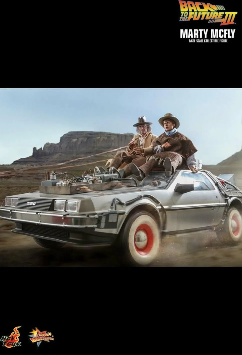 Back to the Future Part III - Marty McFly 1/6th Scale Hot Toys Action Figure