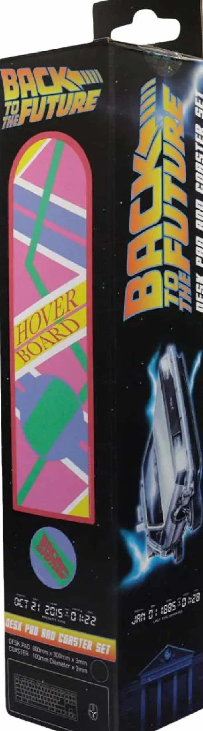 Back to the Future Part II - Hoverboard XL Desk Pad and Coaster Set