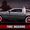 Back to the Future Part III - Delorean Time Machine Hollywood Rides 1/24th Scale Die-Cast Vehicle Replica