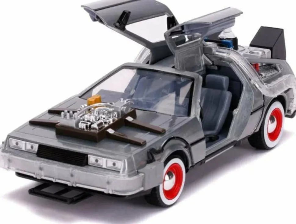 Back to the Future Part III - Delorean Time Machine Hollywood Rides 1/24th Scale Die-Cast Vehicle Replica