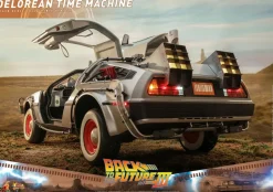 Back to the Future Part III - DeLorean Time Machine 1/6th Scale Hot Toys Action Figure Vehicle Accessory