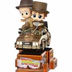 Back to the Future Part III - Marty McFly & Doc Brown CosRider Hot Toys Figure