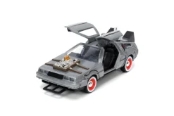 Back to the Future Part III - DeLorean Time Machine Hollywood Rides 1/32 Scale Die-Cast Vehicle Replica