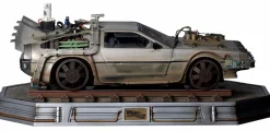 Back to the Future Part III - Delorean Time Machine 1/10th Scale Statue