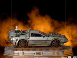 Back to the Future Part III - Delorean Time Machine 1/10th Scale Statue