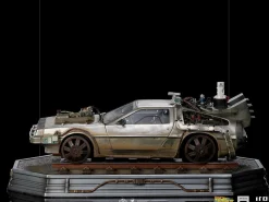 Back to the Future Part III - Delorean Time Machine 1/10th Scale Statue