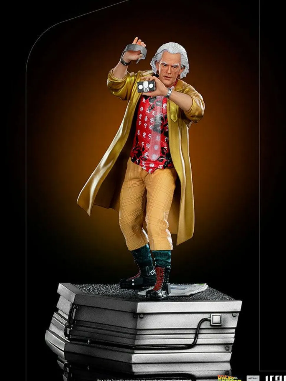 Back to the Future Part II - Doc Brown 1/10th Scale Statue