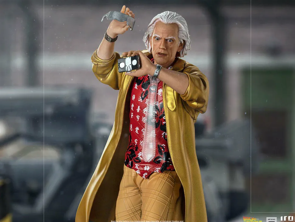 Back to the Future Part II - Doc Brown 1/10th Scale Statue
