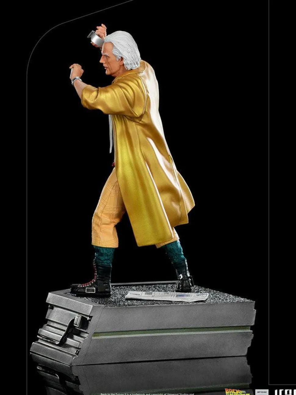 Back to the Future Part II - Doc Brown 1/10th Scale Statue