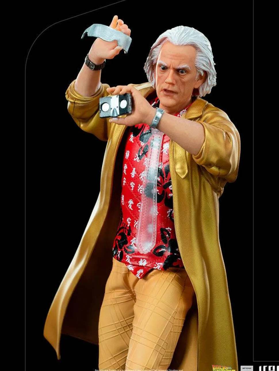 Back to the Future Part II - Doc Brown 1/10th Scale Statue