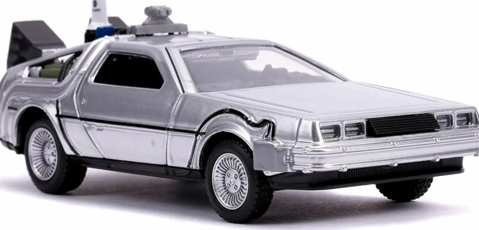 Back to the Future Part II - Delorean Time Machine Hollywood Rides 1/32 Scale Die-Cast Vehicle Replica