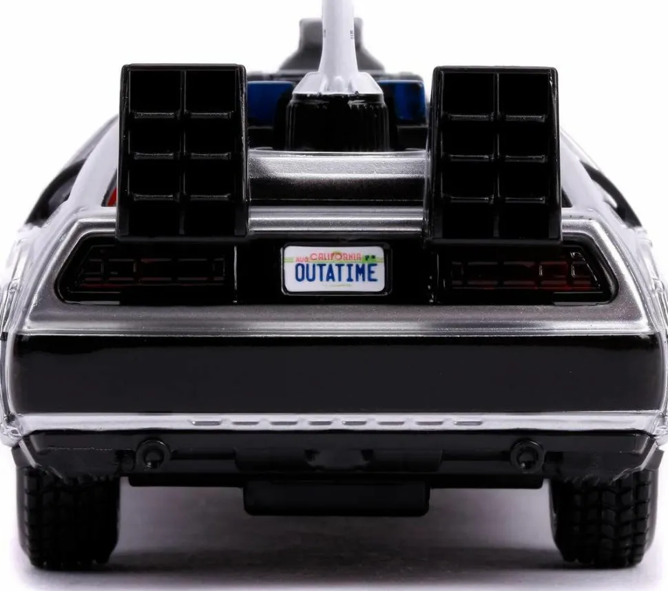 Back to the Future Part II - Delorean Time Machine Hollywood Rides 1/32 Scale Die-Cast Vehicle Replica