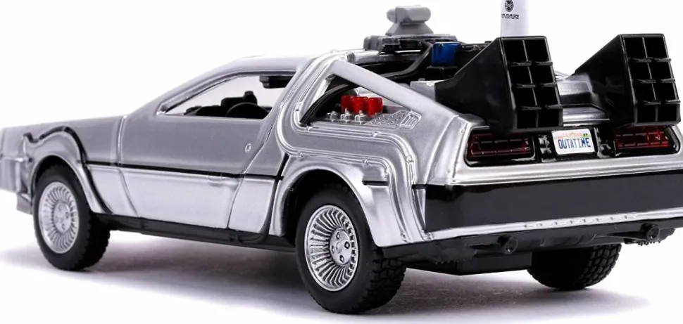 Back to the Future Part II - Delorean Time Machine Hollywood Rides 1/32 Scale Die-Cast Vehicle Replica