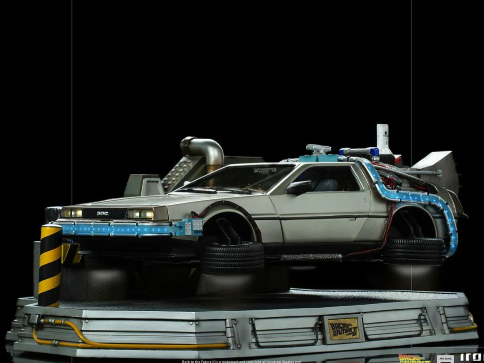 Back to the Future Part II - DeLorean 1/10th Scale Statue