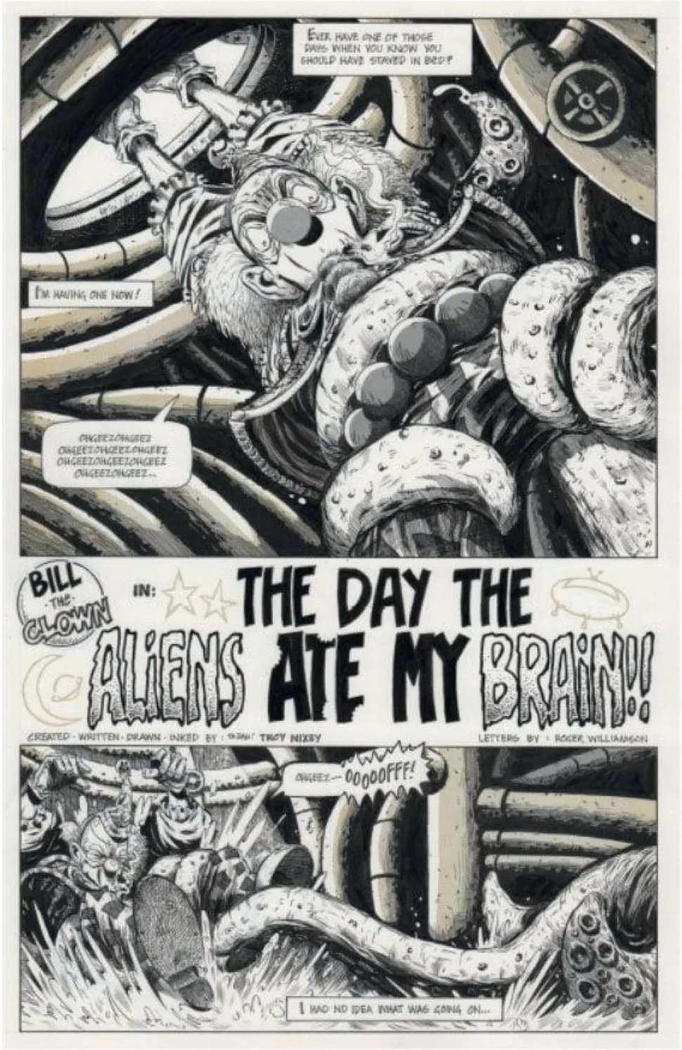 Bacon and Other Monstrous Tales by Troy Nixey Hardcover Book