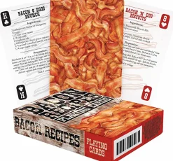 Bacon Recipes - Playing Cards
