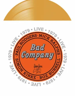 Bad Company - Live 1979 2xLP Vinyl Record (2022 Record Store Day Exclusive Orange Coloured Vinyl)