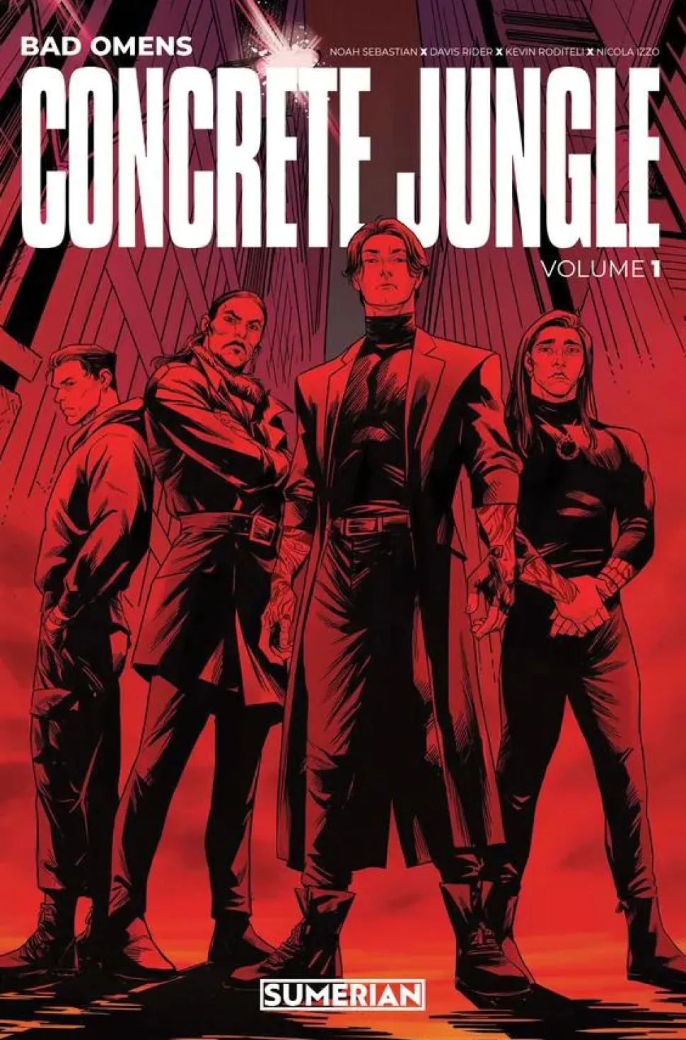 Bad Omens - Concrete Jungle Volume 01 Paperback Book