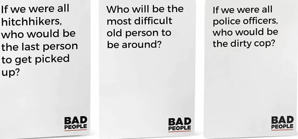 Bad People - Card Game