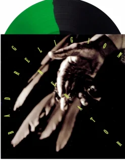 Bad Religion - Generator 30th Anniversary LP Vinyl Record (Half Green / Half Black Coloured Vinyl)