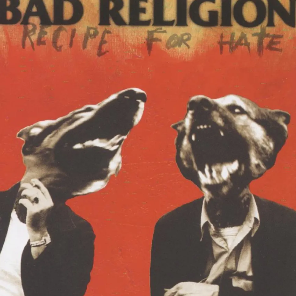 Bad Religion - Recipe For Hate 30th Anniversary LP Vinyl Record (Tiger's Eye Translucent Coloured Vinyl)