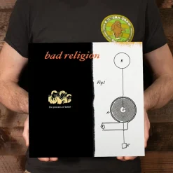 Bad Religion - The Process Of Belief 20th Anniversary Edition LP Vinyl Record (White With Orange & Black Splatter Coloured Vinyl)