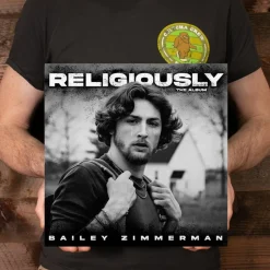 Bailey Zimmerman - Religiously. The Album. LP Vinyl Record (Opaque White Vinyl)