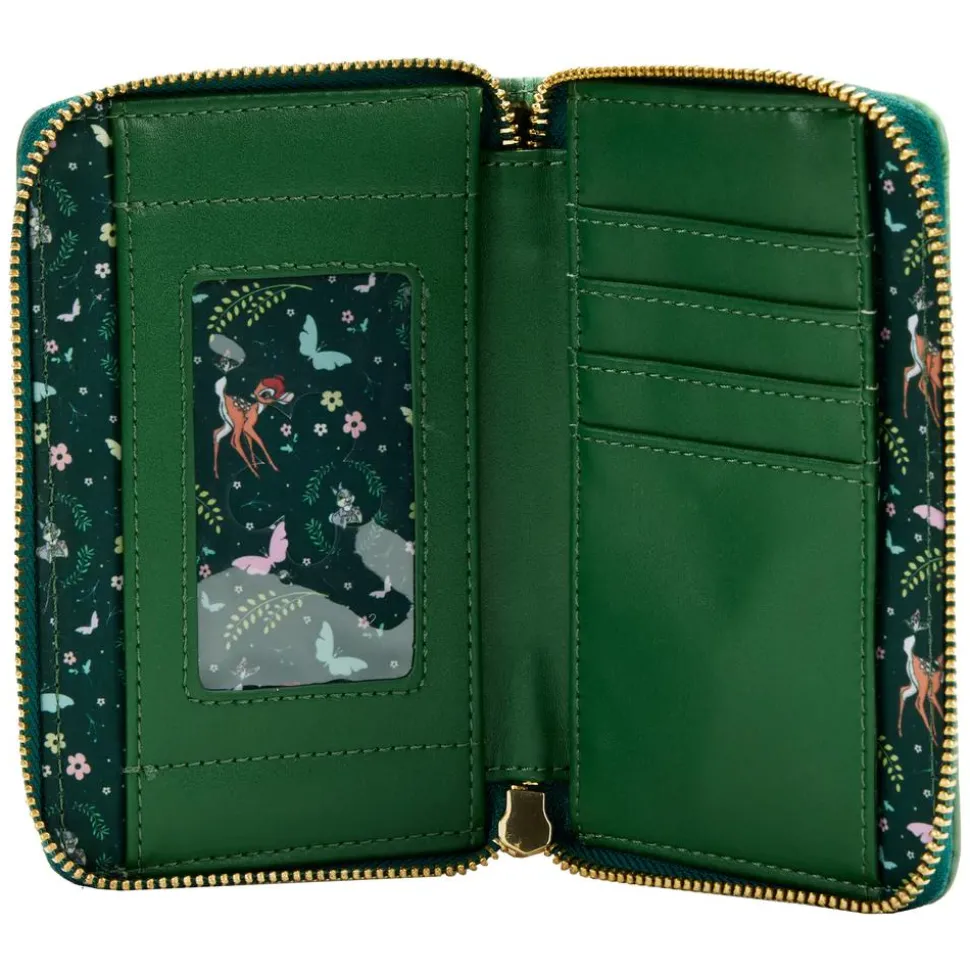 Bambi (1942) - Book 4” Faux Leather Zip-Around Wallet
