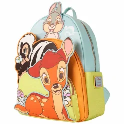 Bambi (1942) - Triple Pocket 13" Faux Leather Mini Backpack