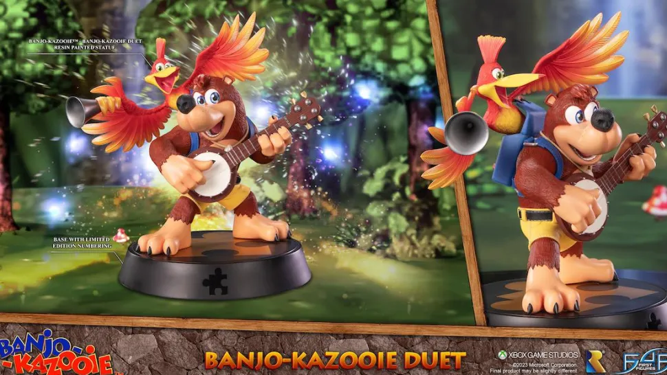 Banjo-Kazooie - Banjo & Kazooie Duet 10" Statue