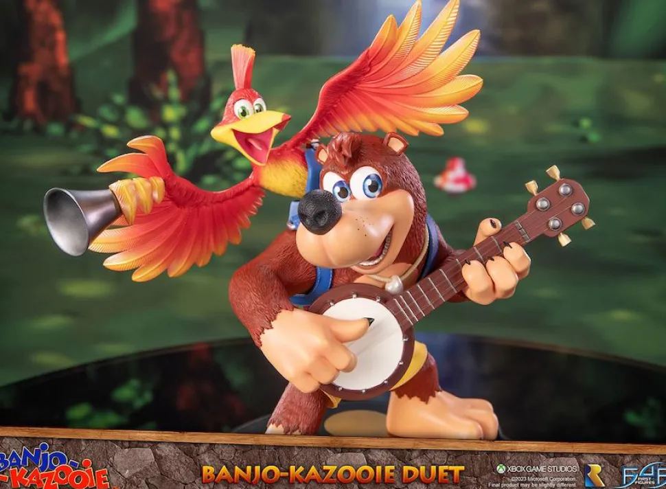 Banjo-Kazooie - Banjo & Kazooie Duet 10" Statue