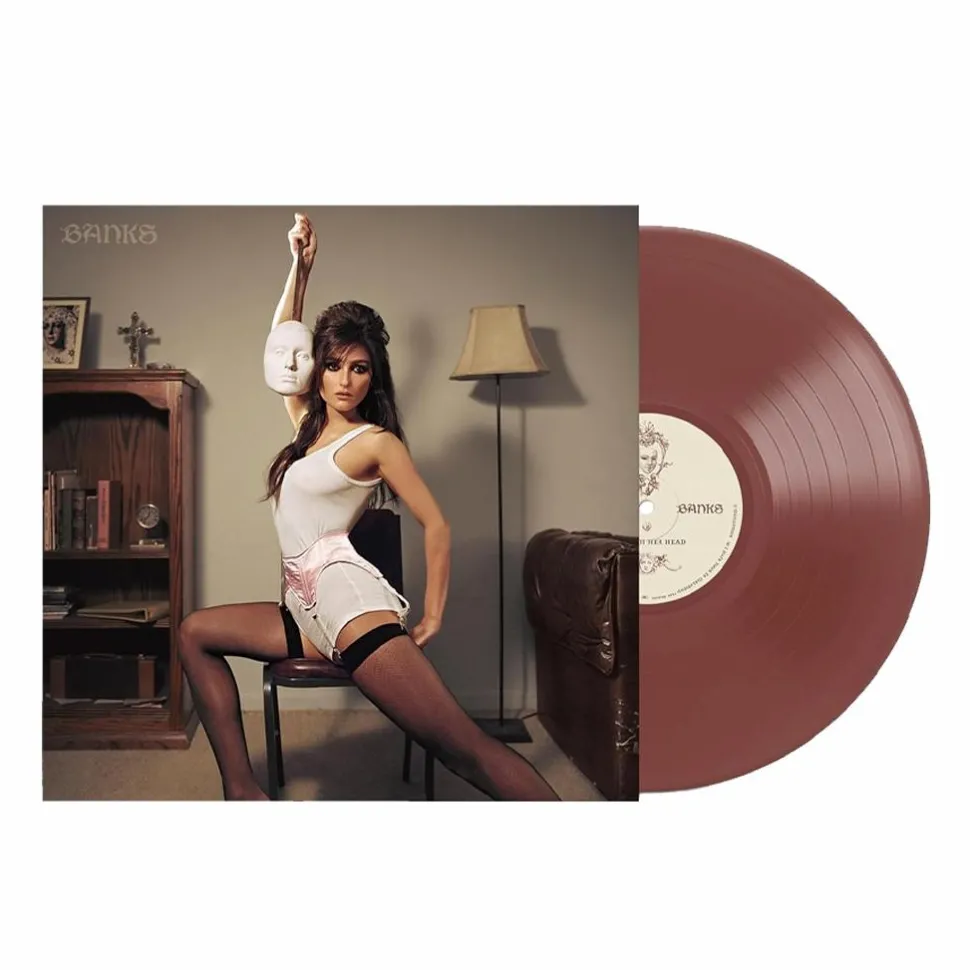 BANKS - Off With Her Head LP Vinyl Record (Brown Coloured Vinyl)