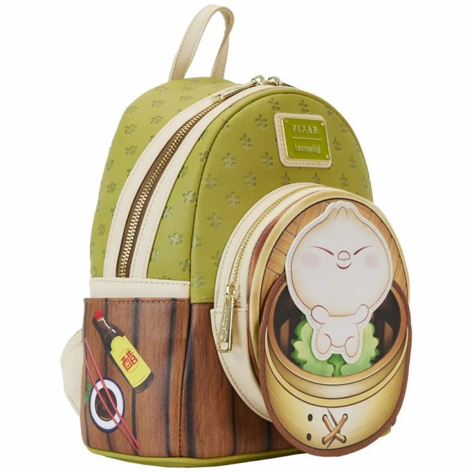 Bao - Bamboo Steamer Basket 10" Faux Leather Mini Backpack