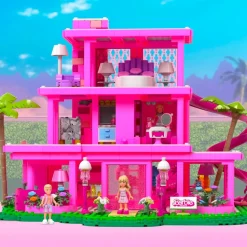 Barbie (2023) - Barbie's Dreamhouse Mega Construx Construction Set (1795 Pieces)