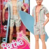 Barbie (2023) - Ken in Pastel Striped Beach Matching Set Doll
