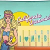 Barbie - California Dreamin' Personalised Pencil Case