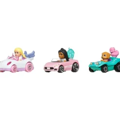 Barbie - Chelsea, Barbie Brooklyn & Taffy Hot Wheels RacerVerse 1/64th Scale Die-Cast Vehicle 3-Pack